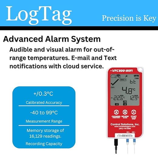 Control Solutions VFC800 Temperature Data Logger - Image 7