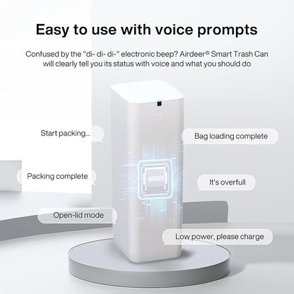 Airdeer L2 Automatic Trash Can, 8 Gallon Self Sealing and Self-Changing Smart - Image 5