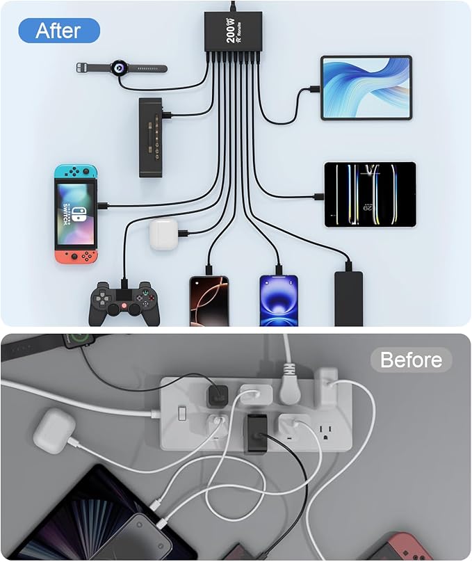 USB C Charging Station 10 Port - Image 6