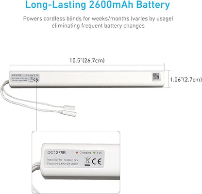 Rollerhouse 12V 2600mAh Li-ion Rechargeable Pack - Image 2