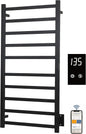 Smart Wireless Electric Towel Warmer | Blade Thin 10 Bar Design | Hardwired & by Topdattion