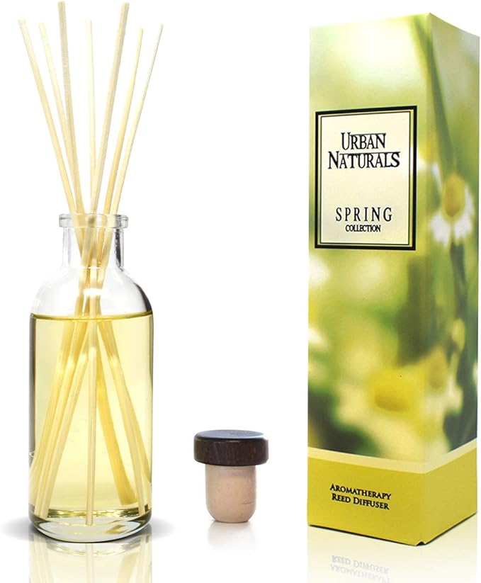 Urban Naturals Spring Clean Reed Diffuser Oil Set | Fresh, Crisp Fragrance of by UrbanNaturals