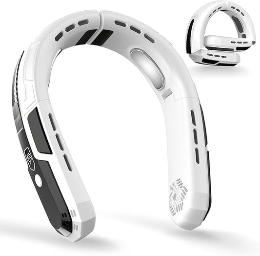 WXX Portable Neck Fan, Neck Fan Rechargeable, 360° Cooling Personal Fan by WXX
