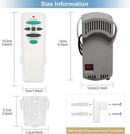 Hampton Bay Ceiling Fan Remote Control Kit, - Image 6