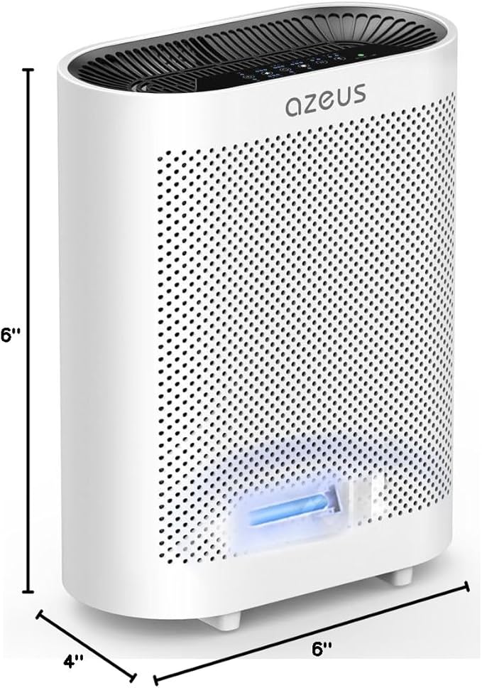 Azeus True HEPA Air Purifier GL-FS32 | 4-Stage Filtration System, Ultra-Quiet - Image 7
