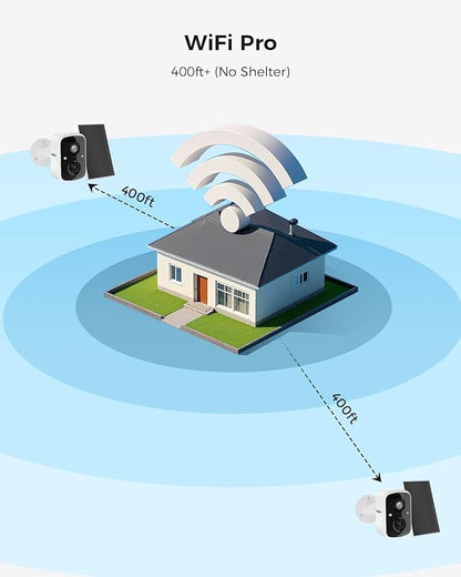 Hiseeu Security Cameras Wireless Outdoor, WiFi Pro 5G/2.4G Cameras - Image 3