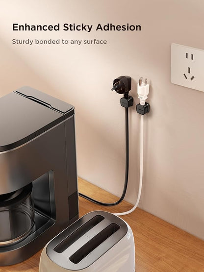 9 Pack Magnetic Cable Clips Cord Holder, Under Desk Cable Management, JOYROOM - Image 5