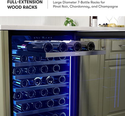 Zephyr Presrv 24" Wine Fridge Single Zone Under Counter - Image 5