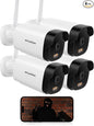 LaView 4K Outdoor Security Cameras, 8MP HD Cameras by LaView