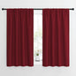 NICETOWN Christmas Burgundy Curtains Blackout Drape Panels by NICETOWN