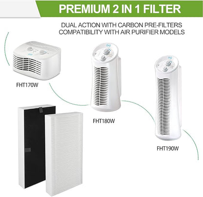 Hepa Filter Replacement for Honeywell U Filter Febreze FRF102B air purifier - Image 2