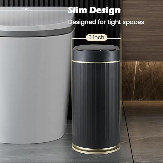 Bathroom Sensor Trash Can with Lid Automatic 2 Gallon Small Sensor Garbage Bin - Image 5