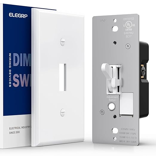 ELEGRP Digital Toggle Dimmer Switch by ELEGRP%7CELEGROUP