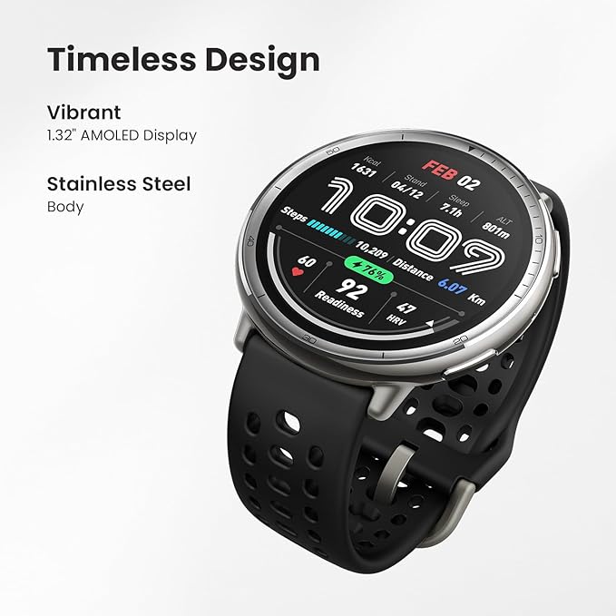Amazfit Active 2 Sport Smart Watch Fitness Tracker - Image 2