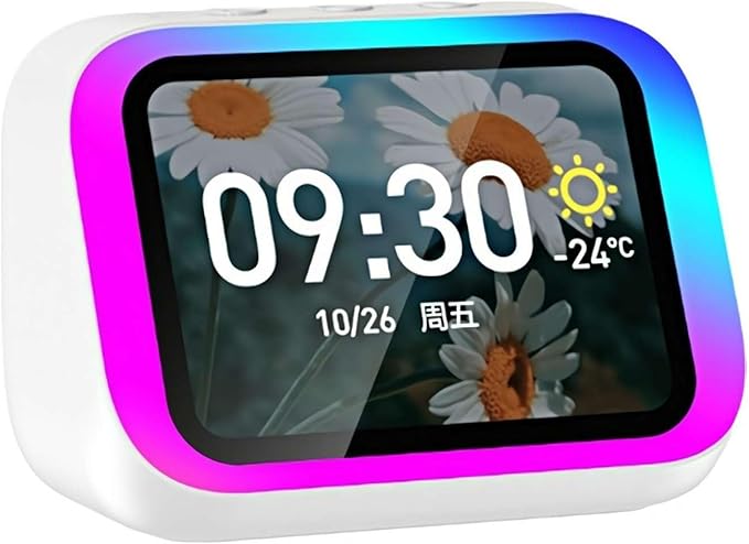 Felvoro White Smart Alarm Clock by Felvoro