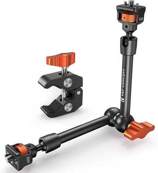 K&F CONCEPT 11" Magic Arm Clamp Kit by KFCONCEPT