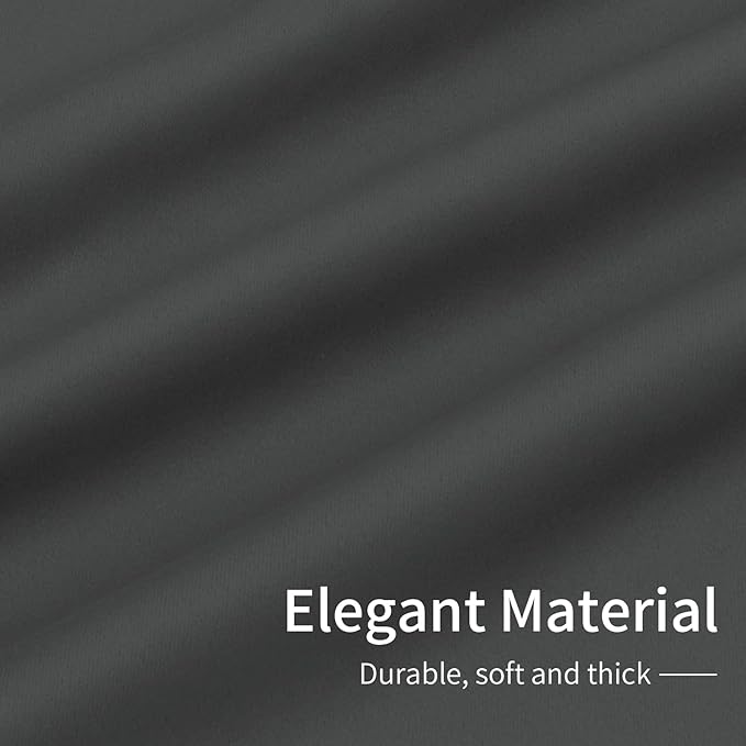 Easy-Going Blackout Curtains for Bedroom, Solid Thermal Insulated Grommet and - Image 6