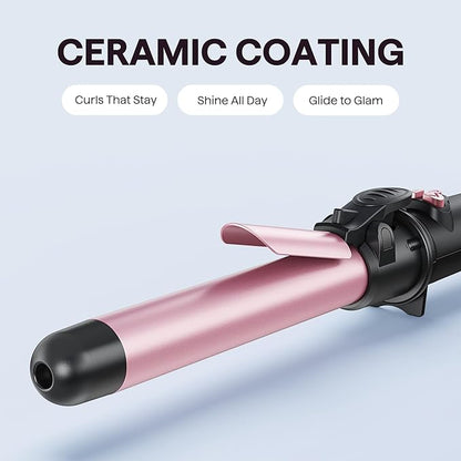 Wavytalk Rotating Curling Iron, Curl Cycle, 1 Inch Automatic Curling Wand - Image 5