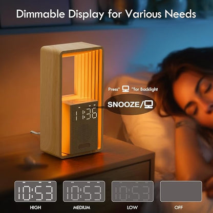 WILIT Digital Alarm Clock, Sunrise Alarm Clock - Image 7