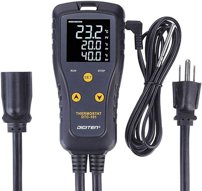 Digital Temperature Controller Simple Stage Thermostat Outlet Heating & Cooling by SENSTREE