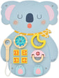 Monläurd® Wooden Koala Sensory Wall Toy, Busy Board by Monl%C3%A4urd