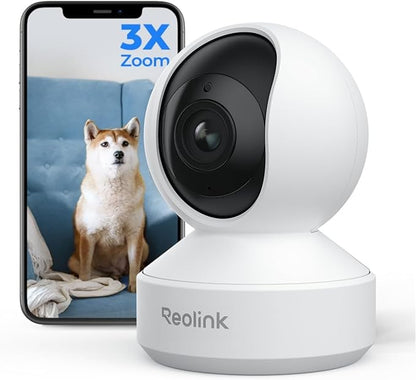 REOLINK Smart 4K UHD Pan & Tilt Dual-Band Wi-Fi 6 Indoor Security Camera by REOLINK