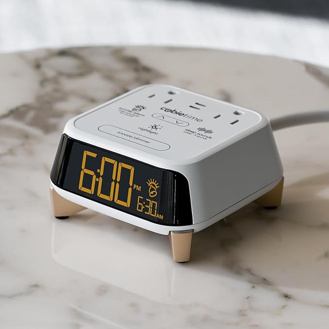 Brandstand CubieTime Zen White | Alarm Clock Charger - Image 8