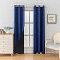 Anytime 100% Blackout Curtain 2 Panels Set, Thermal Insulated Window Drapes by Anytime