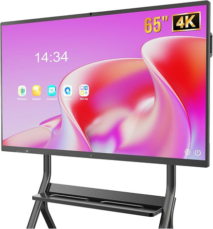 YIXZSWD Smart Board, 65 Inch Interactive Whiteboard 4K Touchscreen Built in by YIXZSWD