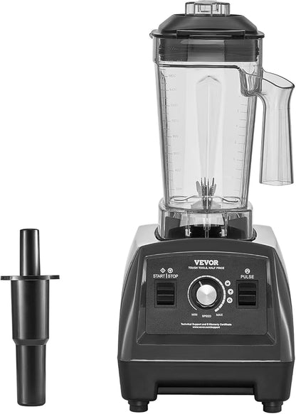 VEVOR Blender for Smoothies, 61 oz 1400W, Professional Blender - Image 9