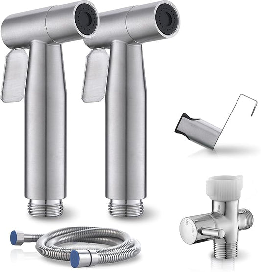 2 Packs BRITULIF Bidet Sprayer for Toilet, Hand Sprayer by BRITULIF