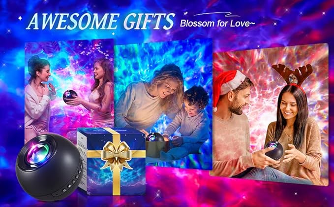 One Fire Upgrade Star Projector Galaxy Light, 15 Colors Night Light Projector - Image 6