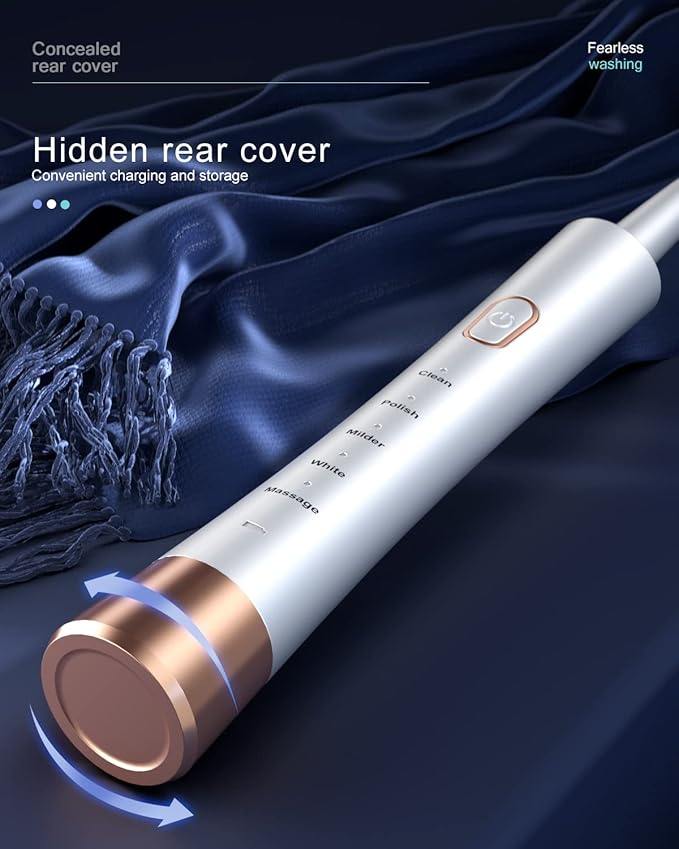 AJELU High Vibration Sonic Electric Toothbrush - Image 3