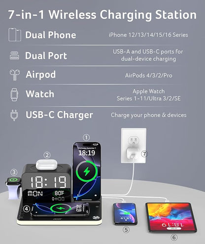 acer 7-in-1 Wireless Charging Station: Charger Stand - Image 2