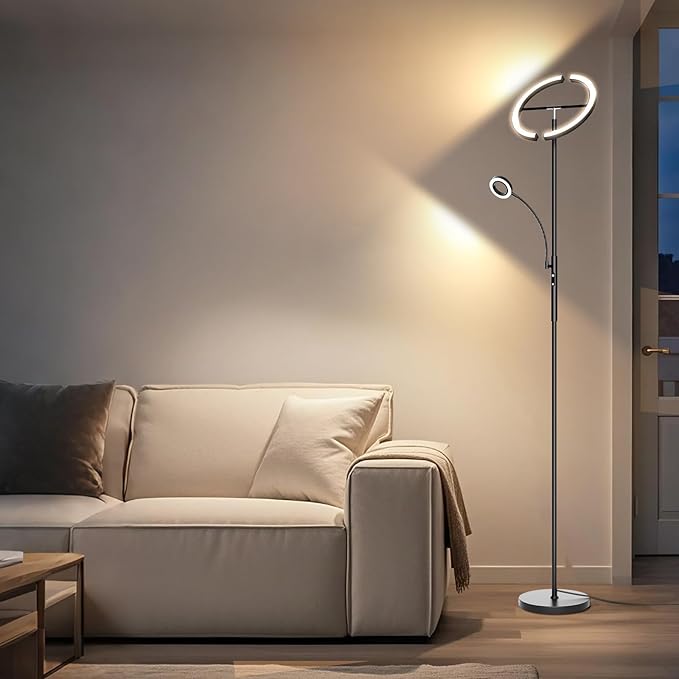 SIBRILLE LED Floor Lamp for Living Room - Image 6