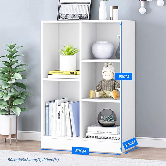 IOTXY Open Shelf Low Bookcase - Image 2