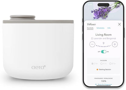 Aera Mini Home Fragrance Diffuser Plug-in: Smart Home App Aroma Control by Aera