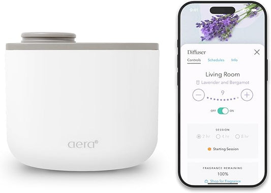 Aera Mini Home Fragrance Diffuser Plug-in: Smart Home App Aroma Control by Aera