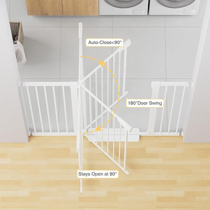 Cumbor 36" Extra Tall Baby Gate - Image 4