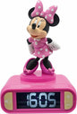 LEXiBOOK, Disney Minnie, Minnie Nightlight Alarm Clock, Sounds and Melodies by Lexibook