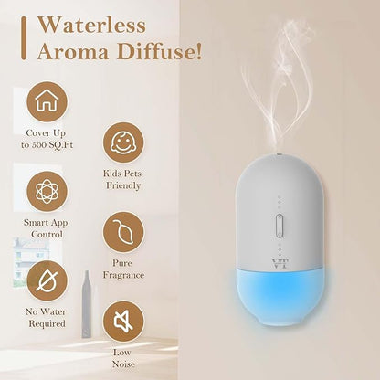 Plug in Waterless Oil Diffuser and 5 OZ Essential Oil - Image 3