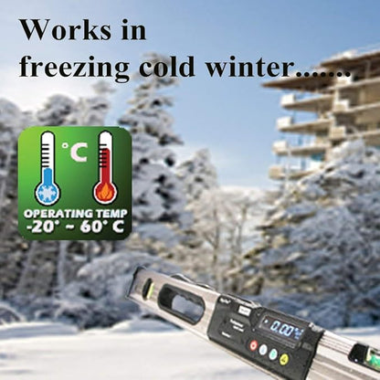 DigiPas DWL680PRO WATERPROOF IP65 Digital Electronic Level, BRIGHT LED display - Image 3