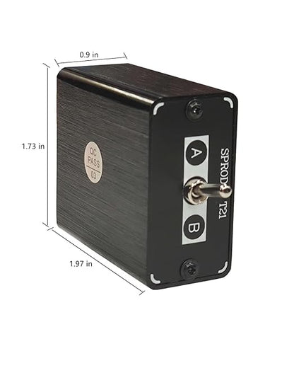 SPRODIO 2 Port 3.5mm Stereo Audio Switch Box AUX Headphone Speaker Manual - Image 6