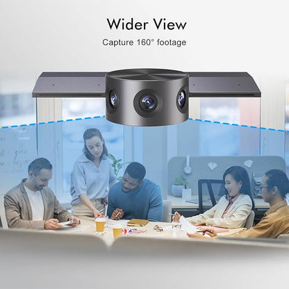 Panoramic 180° Video Camera, Immersive Video Conference Experience, both - Image 2