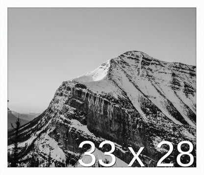 Frame It Easy 33 x 28 White Wood Frame by FrameItEasy