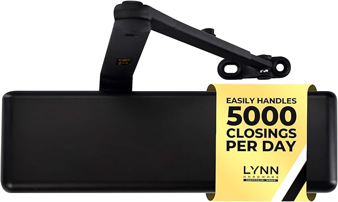 LYNN HARDWARE Extra Heavy Duty Automatic Door Closer by LYNNHARDWARE