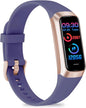 Fitness Tracker with 24/7 Heart Rate Blood Oxygen Sleep Monitor, 1.1" AMOLED by Bakoor