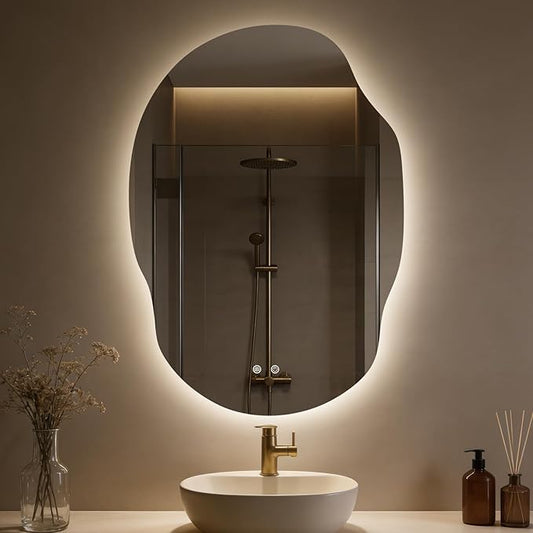 Backlit LED Bathroom Vanity Mirror by WallBeyond