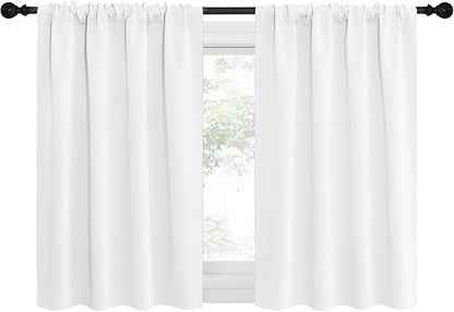NICETOWN 2 Panels Blackout Curtains, Rod Pocket Thermal Insulated Drapes by NICETOWN