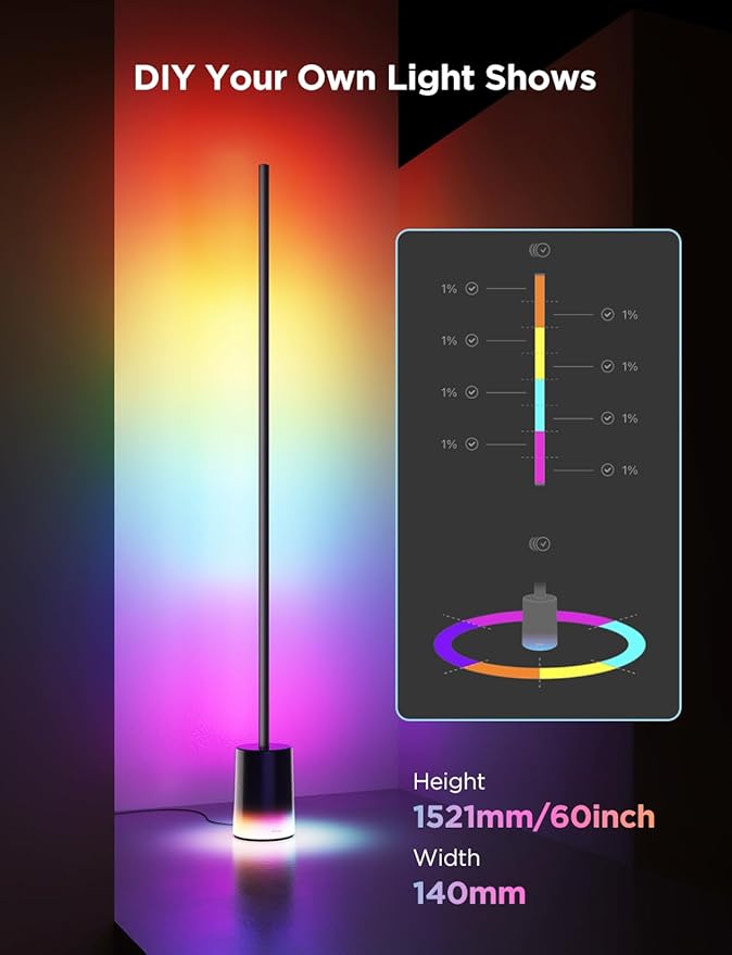 Govee Floor Lamp 2, Warm Cool White LED, Compatible - Image 7